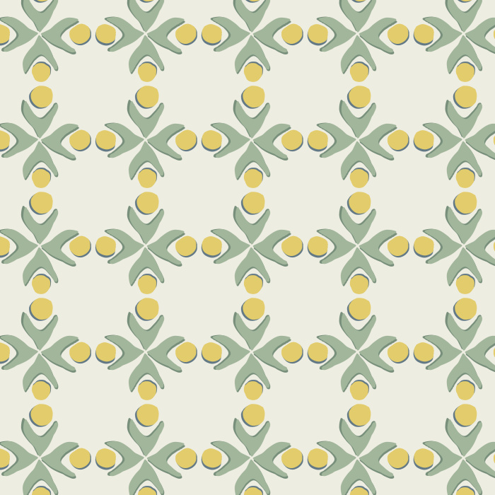 Our Sweet Geo Peel And Stick Removable Wallpaper adds the look Moroccan tiles to any wall in your home!