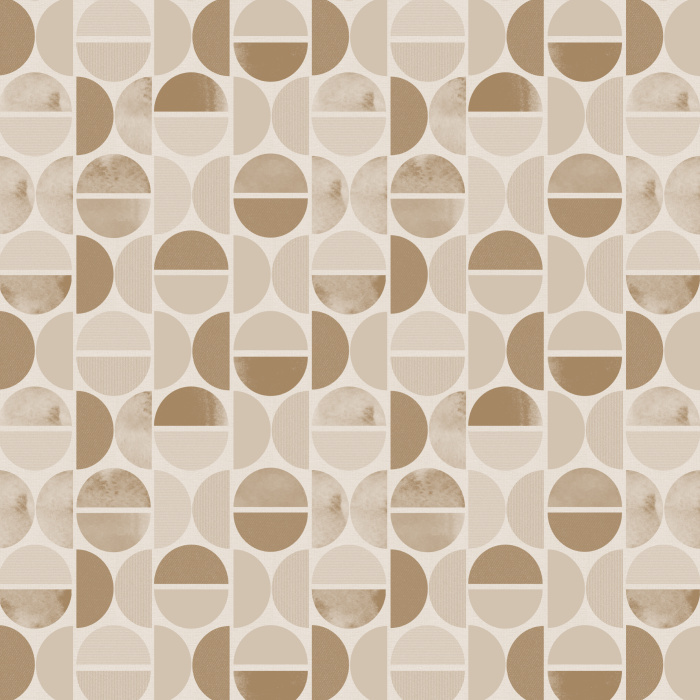 Our Vintage Geometric Peel And Stick Removable Wallpaper will surely bring a retro vibe to any room in your home.