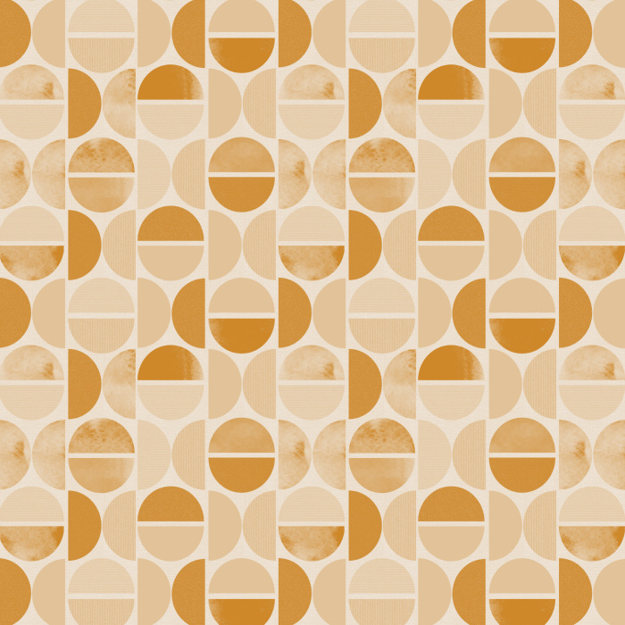 Our Vintage Geometric Peel And Stick Removable Wallpaper will surely bring a retro vibe to any room in your home.