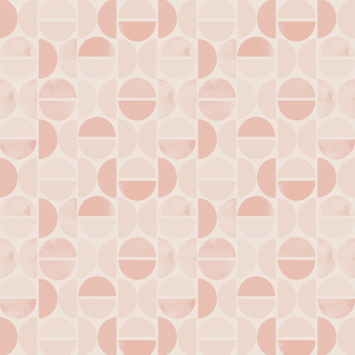 Our Vintage Geometric Peel And Stick Removable Wallpaper will surely bring a retro vibe to any room in your home.