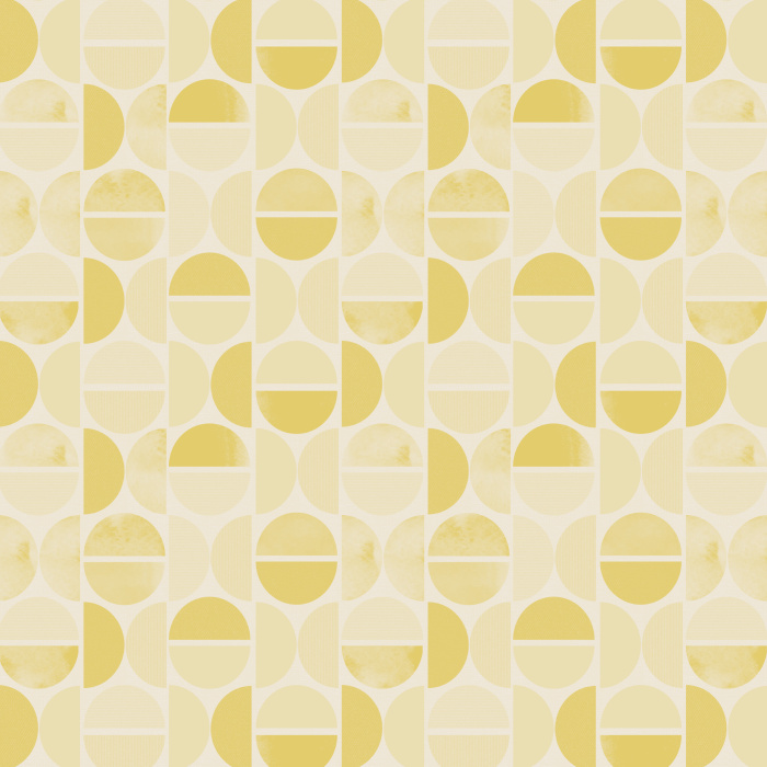 Our Vintage Geometric Peel And Stick Removable Wallpaper will surely bring a retro vibe to any room in your home.