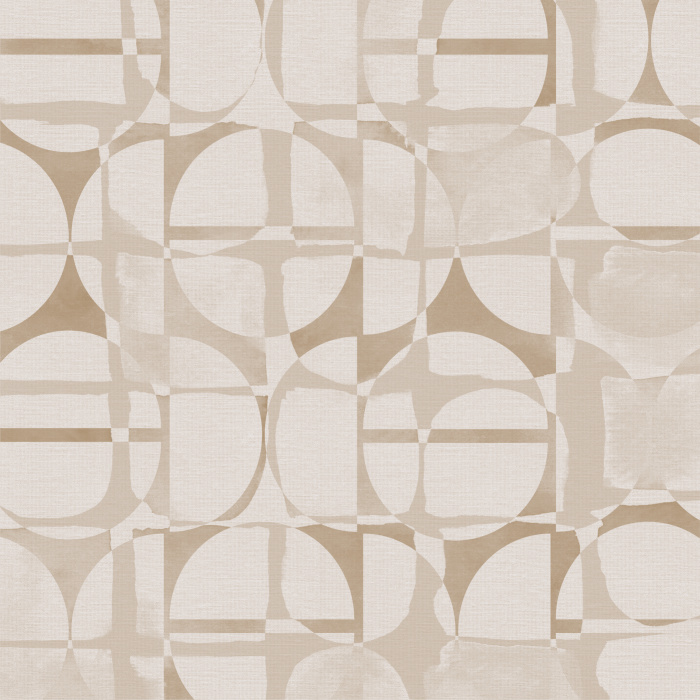 Add an abstract accent to any wall in your home with our Geometric Overlap Peel And Stick Removable Wallpaper.
