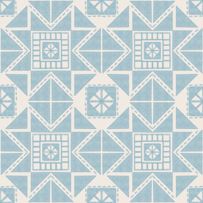 Create a wonderfully cozy space with our Quilted Tiles Peel and Stick Removable Wallpaper.