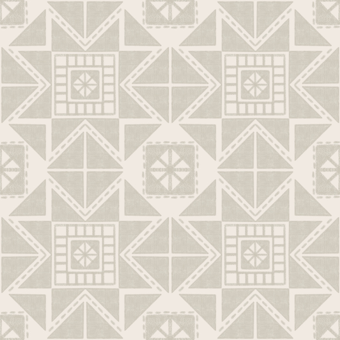 Create a wonderfully cozy space with our Quilted Tiles Peel and Stick Removable Wallpaper.
