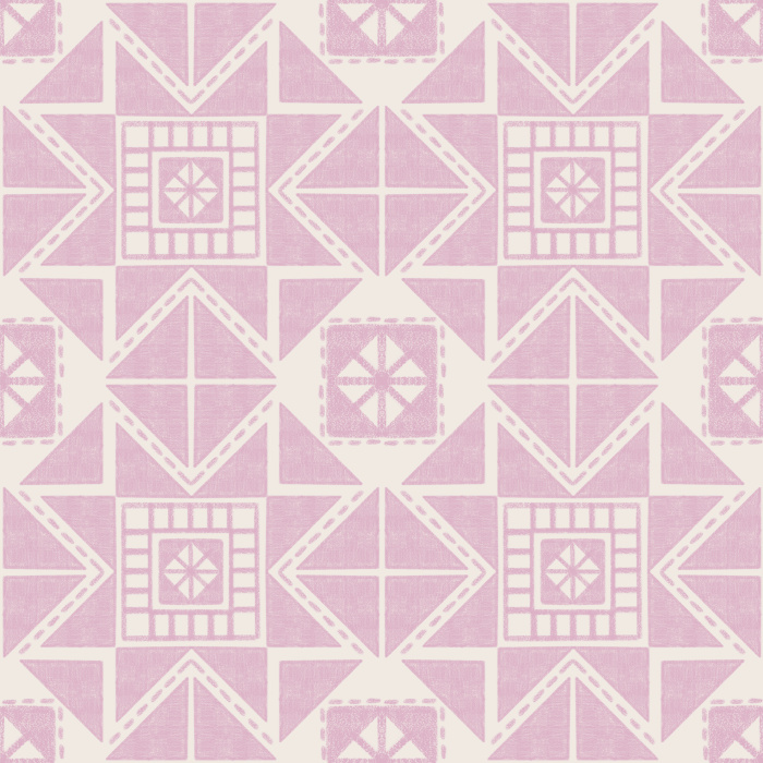 Create a wonderfully cozy space with our Quilted Tiles Peel and Stick Removable Wallpaper.