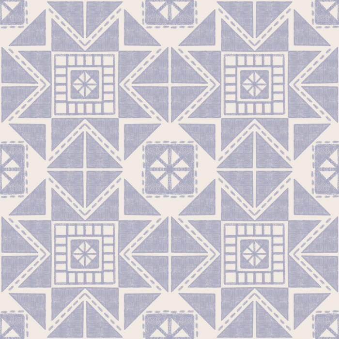 Create a wonderfully cozy space with our Quilted Tiles Peel and Stick Removable Wallpaper.