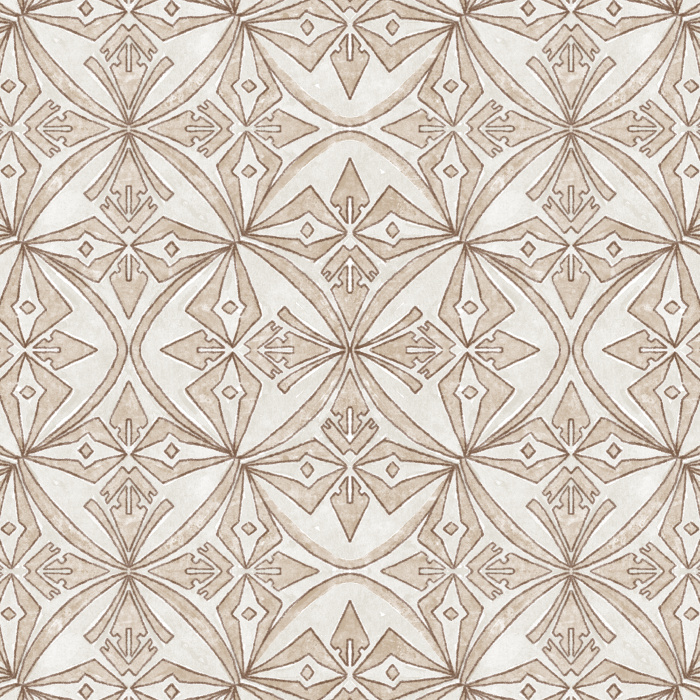 Add an eye-catching statement to any wall in your home with our Geometric Bliss Peel And Stick Removable Wallpaper.