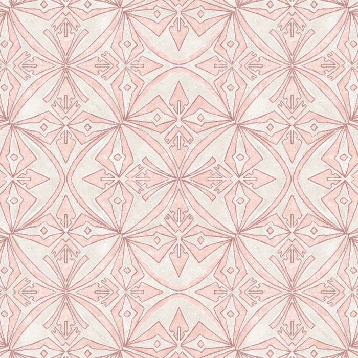 Add an eye-catching statement to any wall in your home with our Geometric Bliss Peel And Stick Removable Wallpaper.