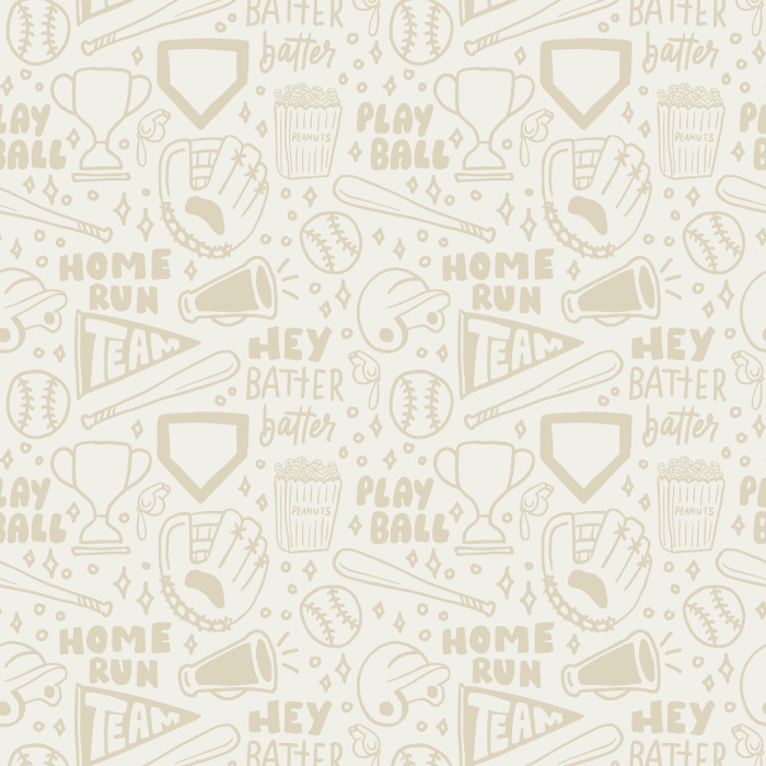 Bring the ballpark home with our Play Ball Peel and Stick Removable Wallpaper.