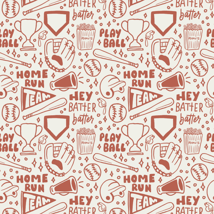 Bring the ballpark home with our Play Ball Peel and Stick Removable Wallpaper.