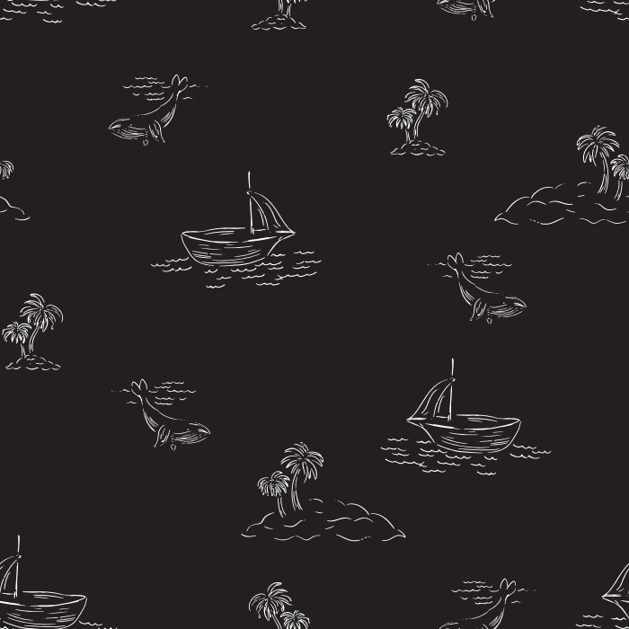 Bring a sense of adventure into your home with our Sea Travel Peel and Stick Removable Wallpaper.