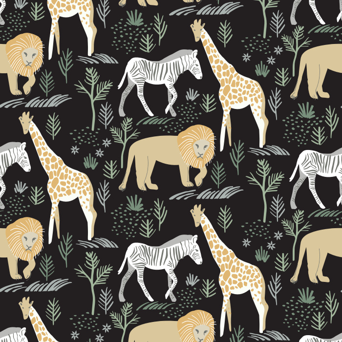 Let your love of nature shine with our Amazon Safari Peel and Stick Removable Wallpaper. 