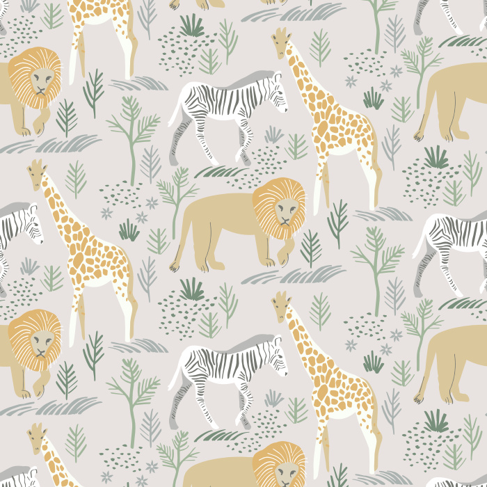 Let your love of nature shine with our Amazon Safari Peel and Stick Removable Wallpaper.
