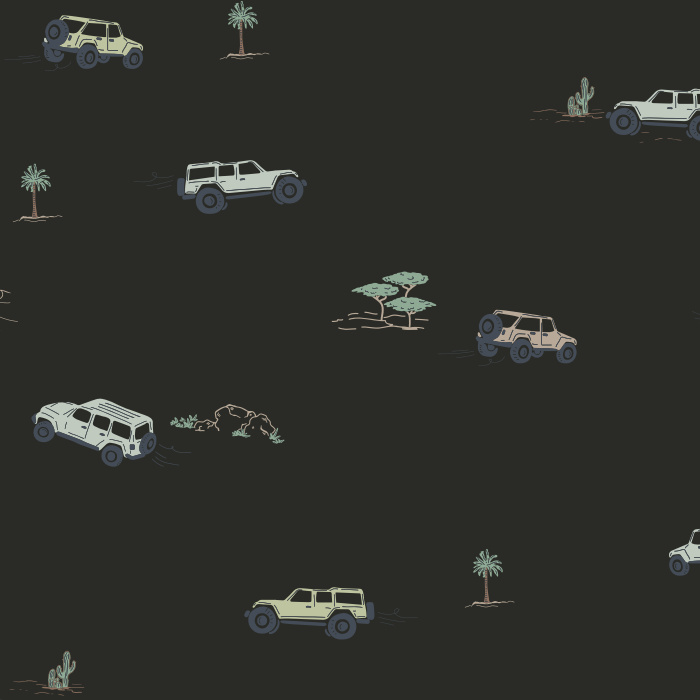 Fuel your love of adventure with our Safari Trek Peel and Stick Removable Wallpaper.