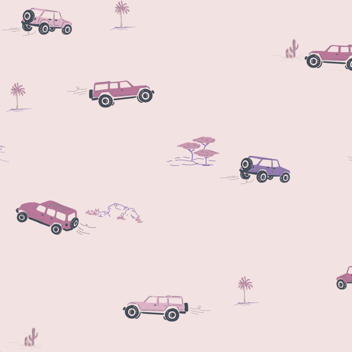 Fuel your love of adventure with our Safari Trek Peel and Stick Removable Wallpaper.