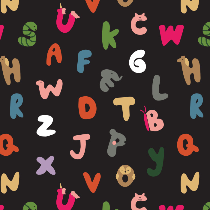 Create the perfect space for your little one to learn and grow with our Alphabet Animals Peel and Stick Removable Wallpaper.