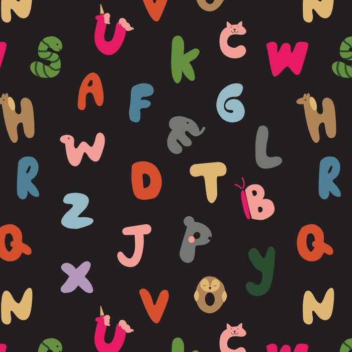 Create the perfect space for your little one to learn and grow with our Alphabet Animals Peel and Stick Removable Wallpaper.