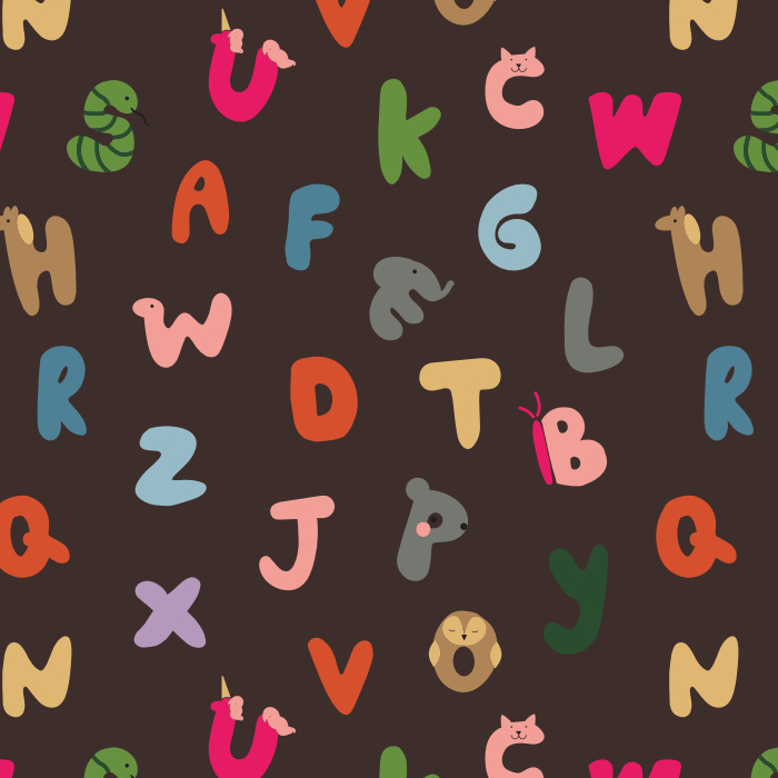 Create the perfect space for your little one to learn and grow with our Alphabet Animals Peel and Stick Removable Wallpaper.