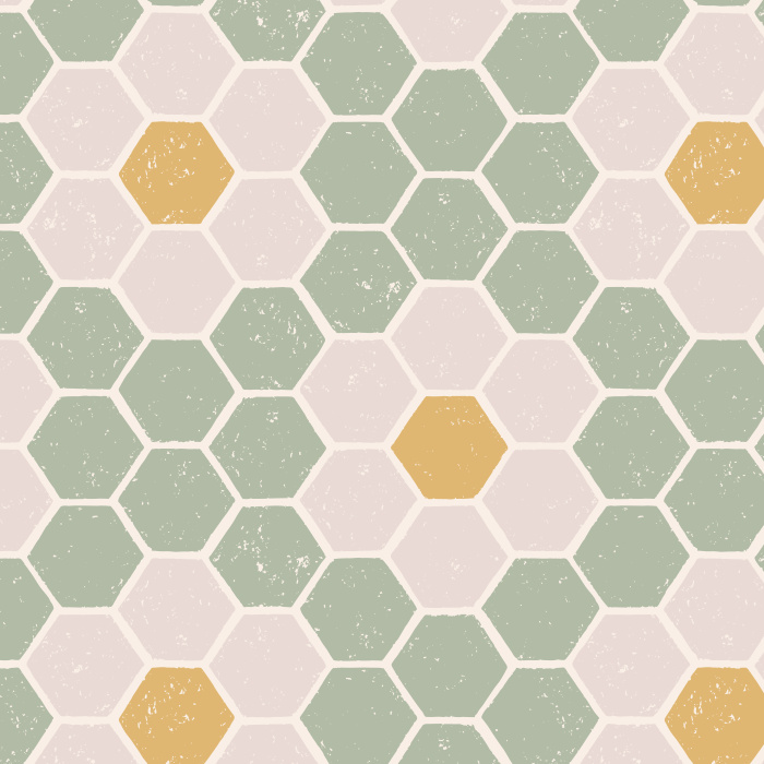 Create a truly unique space with our Petal Mosaic Peel and Stick Removable Wallpaper.