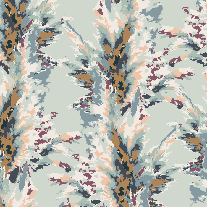 Reinvent your living space with our Pampas Burst Peel and Stick Removable Wallpaper.