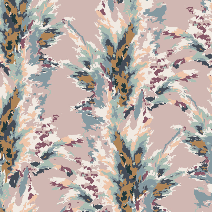 Reinvent your living space with our Pampas Burst Peel and Stick Removable Wallpaper.