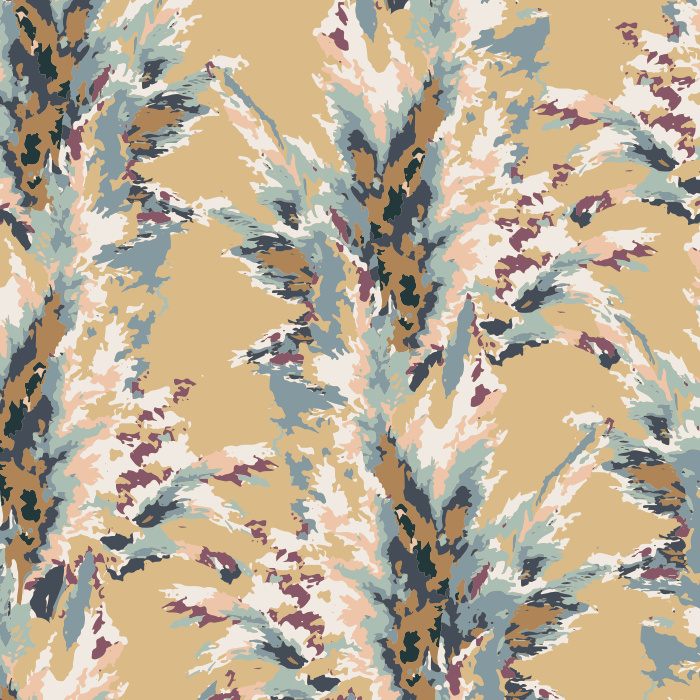 Reinvent your living space with our Pampas Burst Peel and Stick Removable Wallpaper.