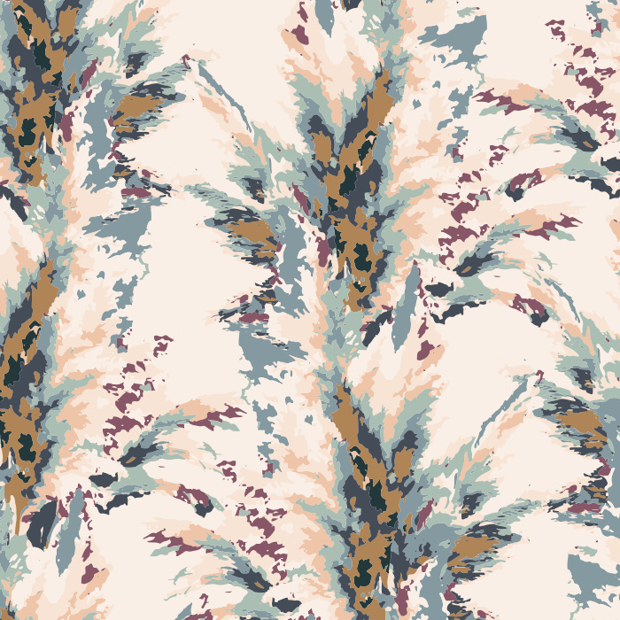 Reinvent your living space with our Pampas Burst Peel and Stick Removable Wallpaper.