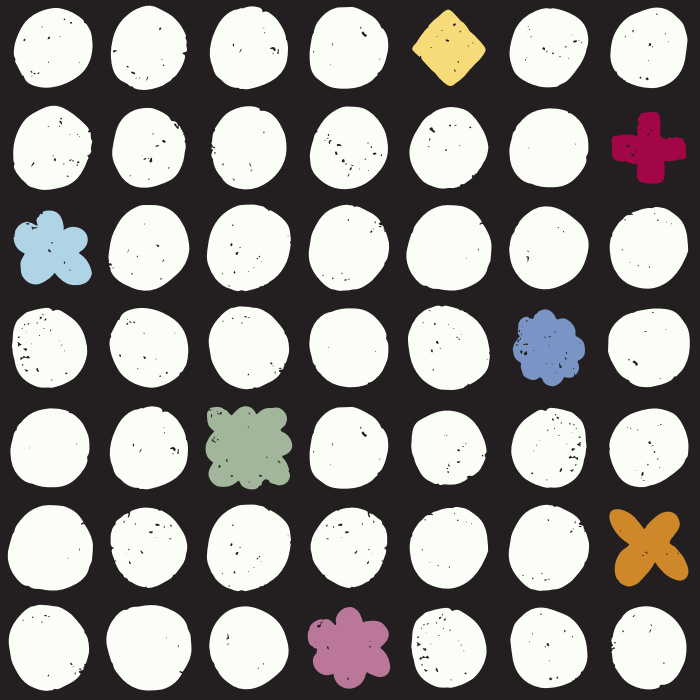 Spice up your space with our Odd One Out Peel and Stick Removable Wallpaper.