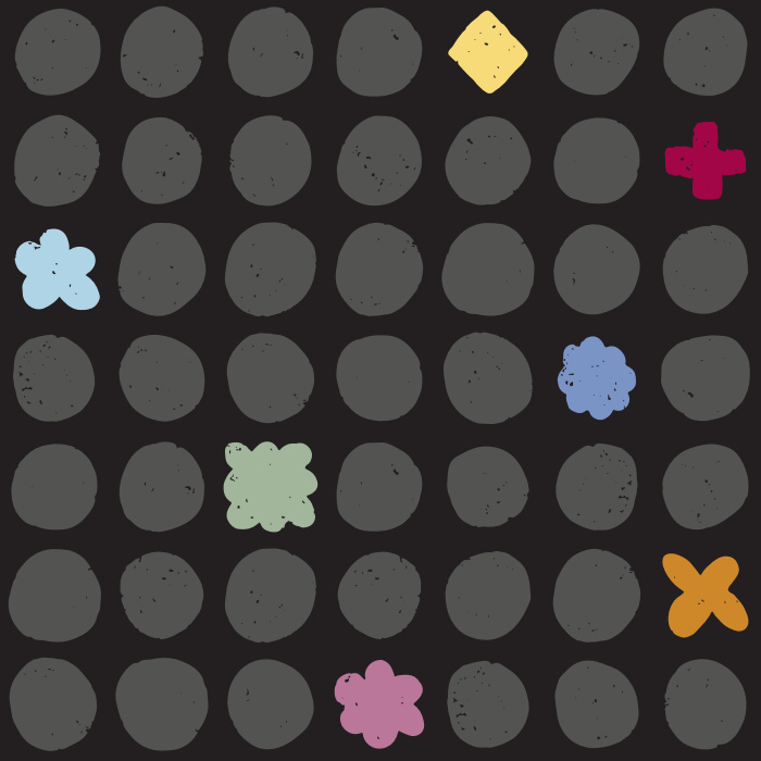 Spice up your space with our Odd One Out Peel and Stick Removable Wallpaper.