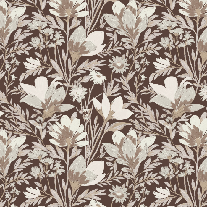 Bring new life to your interior with our Cobalt Bloom Peel and Stick Removable Wallpaper.