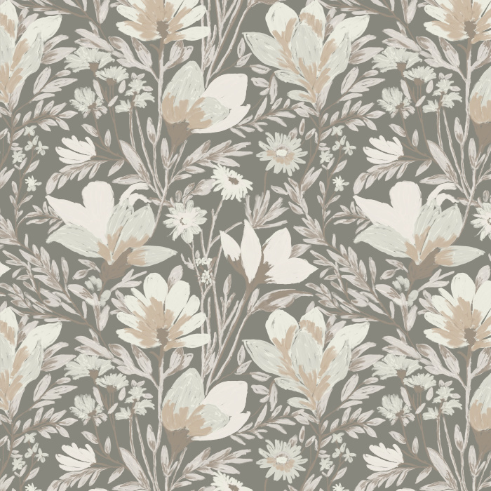 Bring new life to your interior with our Cobalt Bloom Peel and Stick Removable Wallpaper.