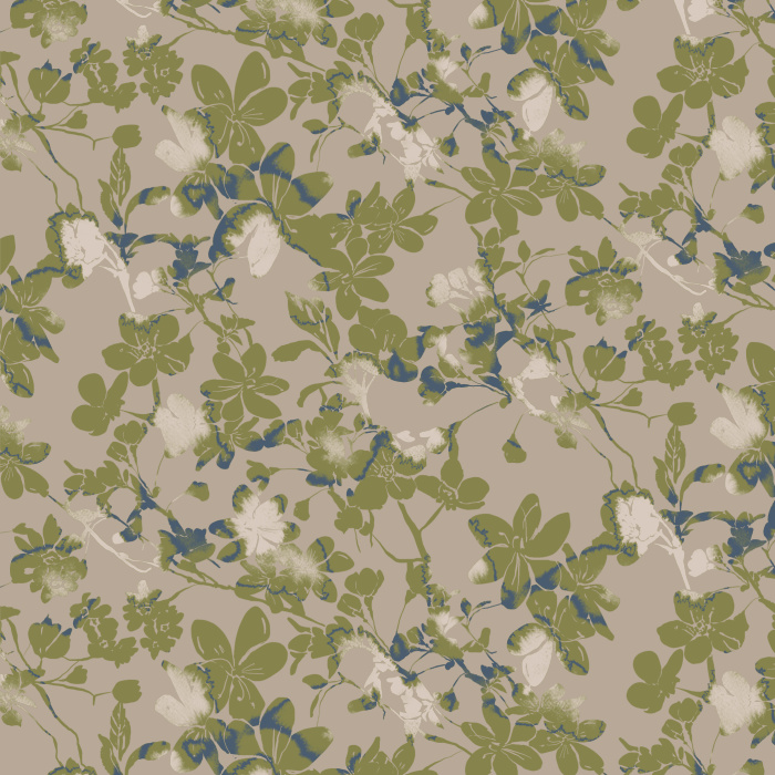 Give your home a natural touch with our Summer Meadow Peel and Stick Removable Wallpaper.