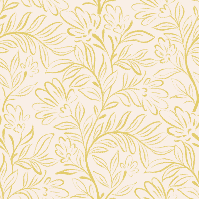 Create a gentle whimsy at home with our Pencil Sketch Peel and Stick Removable Wallpaper.