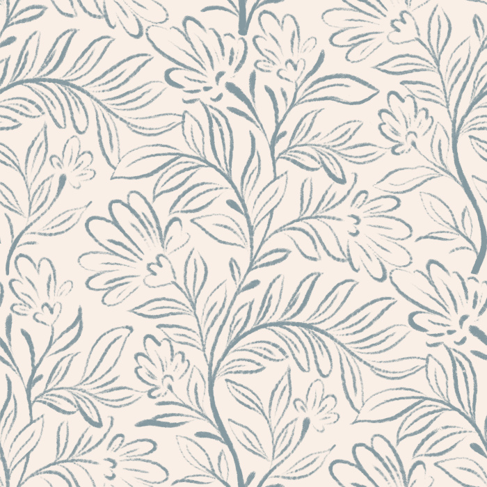 Create a gentle whimsy at home with our Pencil Sketch Peel and Stick Removable Wallpaper.