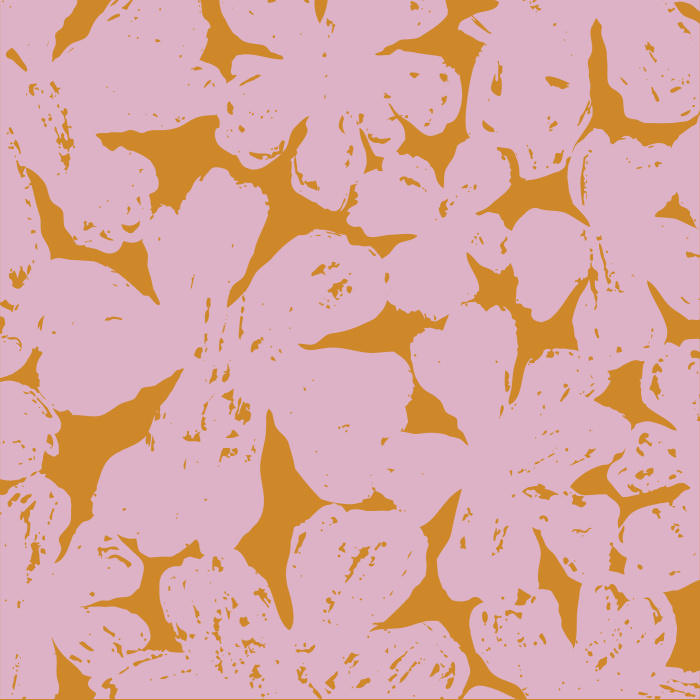Bring a vibrant floral design to any wall in your home with our Abstract Blooms Peel And Stick Removable Wallpaper.