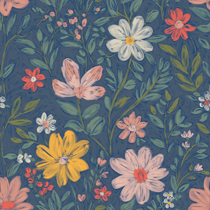 Add a beautiful garden to any wall in your home with our Artsy Evergreen Peel And Stick Removable Wallpaper.