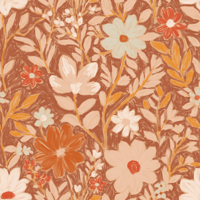 Add a beautiful garden to any wall in your home with our Artsy Evergreen Peel And Stick Removable Wallpaper.