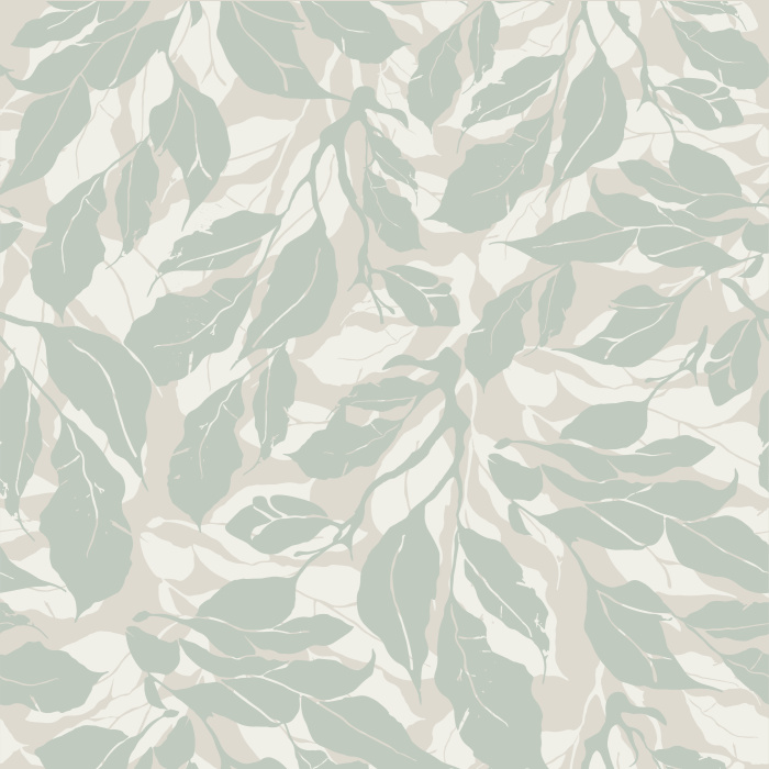 Add a subtle, muted greenery vibe to any wall in your home with our Foliage Shadow Peel And Stick Removable Wallpaper.