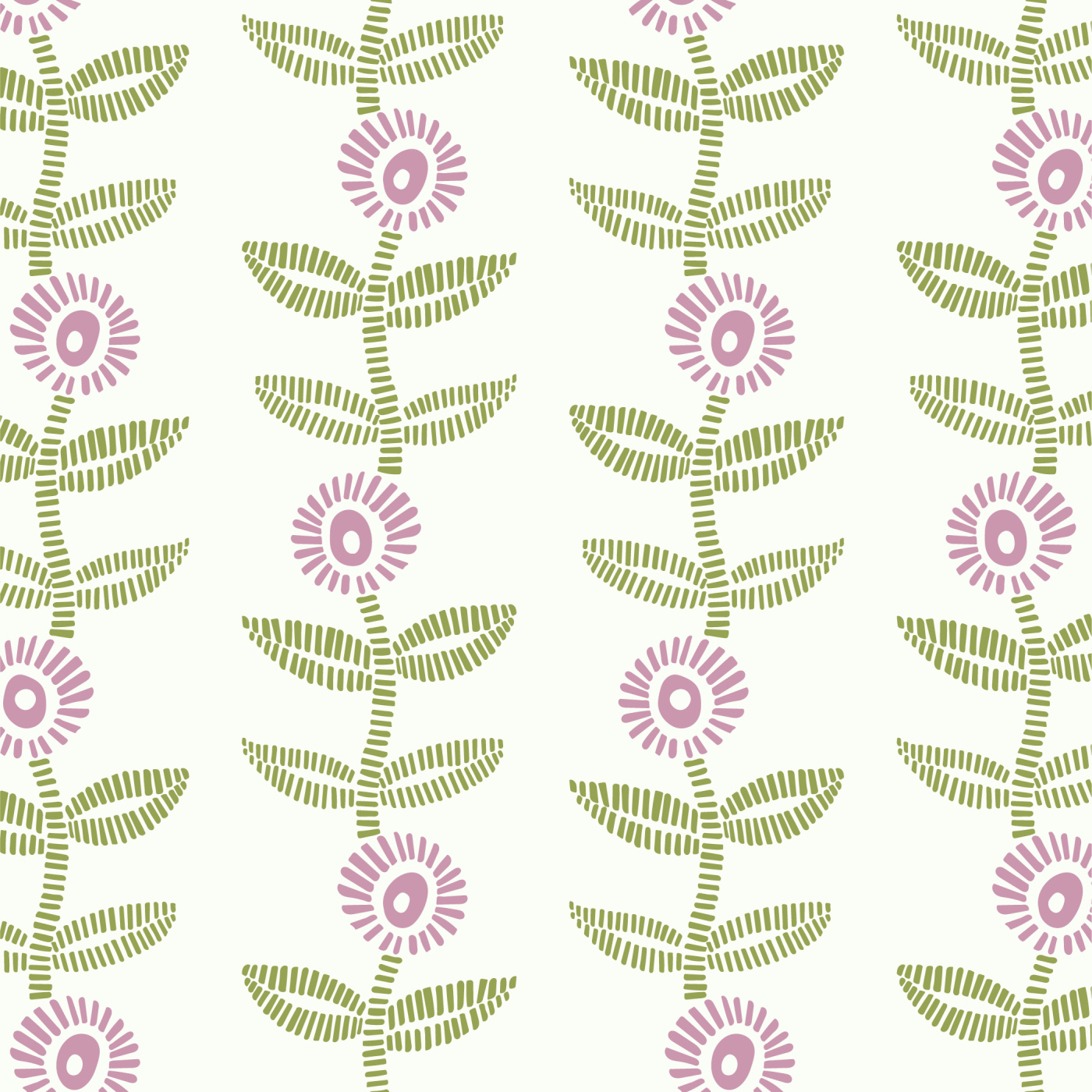 Nostalgic Flora Wallpaper