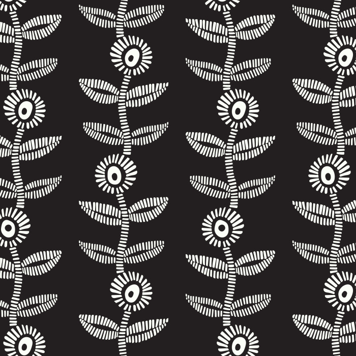 Add a playful garden to any wall in your home with our Nostalgic Flora Peel And Stick Removable Wallpaper.