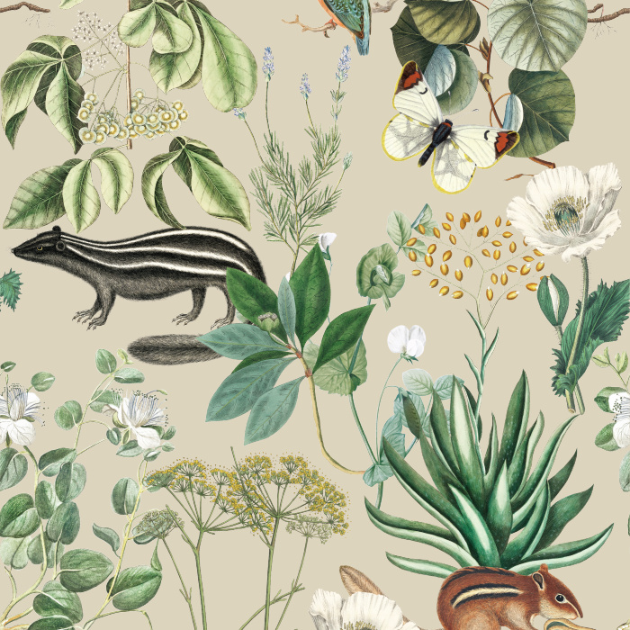 Add a touch of nature to any wall in your home with our Classic Nature Peel and Stick Wallpaper.