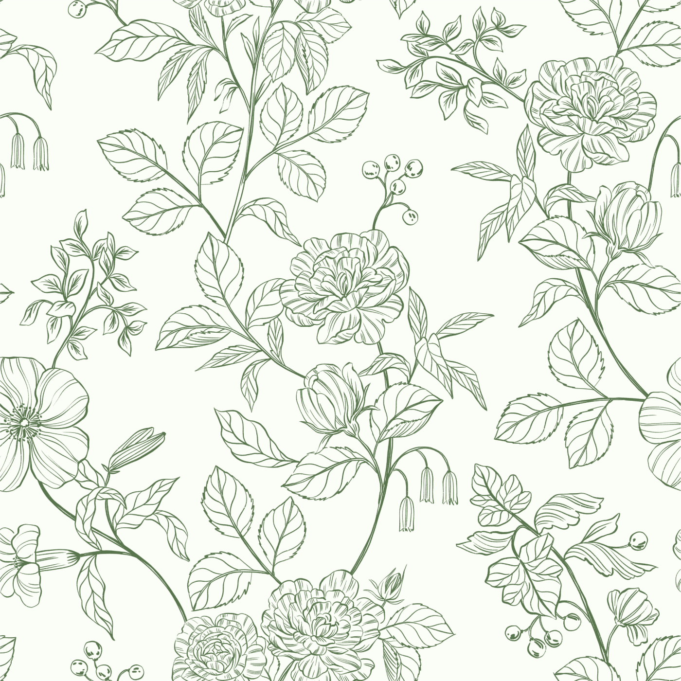 Climbing Roses Wallpaper