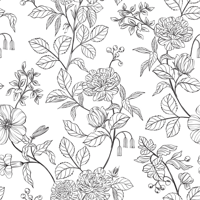 Our Climbing Roses Peel and Stick Wallpaper is sure to add a touch of nature to your space.