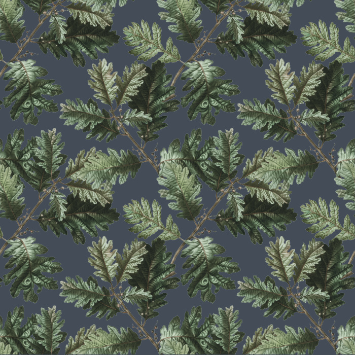 Bring a vintage vibe to any wall in your home with our Oak Leaves Peel And Stick Removable Wallpaper.