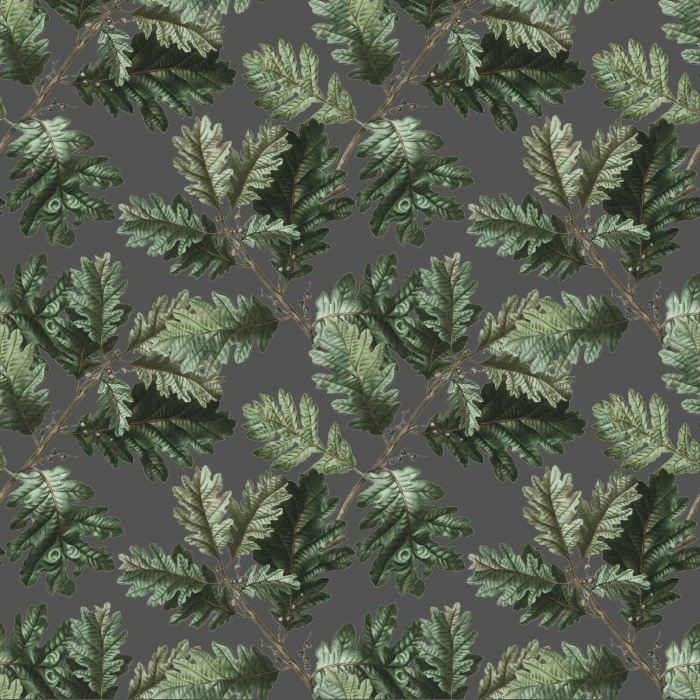 Bring a vintage vibe to any wall in your home with our Oak Leaves Peel And Stick Removable Wallpaper.