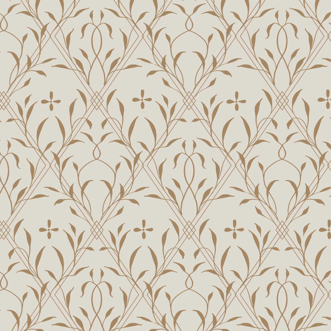Regal Trellis Wallpaper
