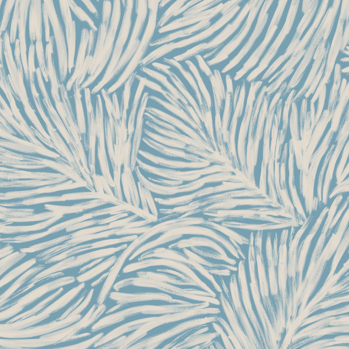 Bring the vibe of the coast to any wall in your home with our Tropical Night Peel and Stick Wallpaper.
