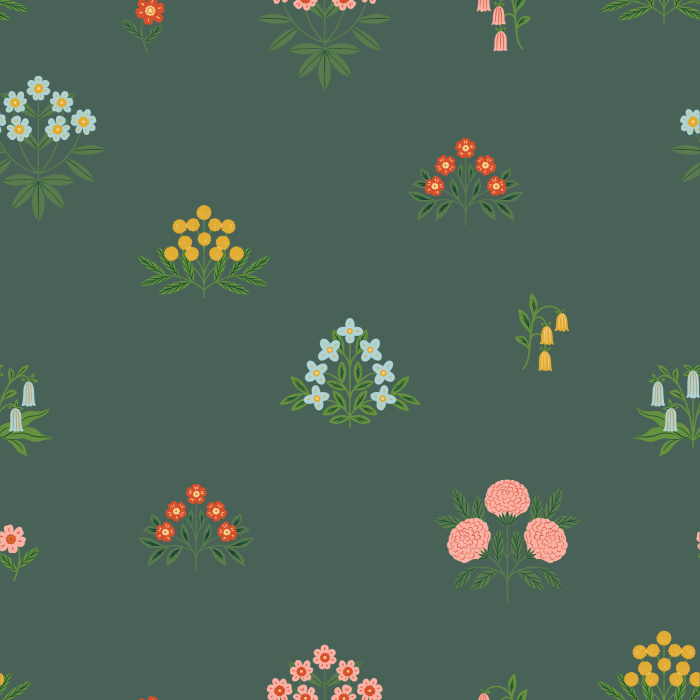 Our Botanical Clusters Peel And Stick Removable Wallpaper are sure to add a colorful touch of nature to any wall in your home.