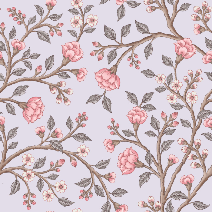 Our Chinoiserie Flowers Peel And Stick Removable Wallpaper is sure to create a vintage vibe to any wall in your home.
