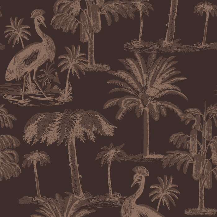 Transform your home into a dream space with our Tropical Plumage Peel and Stick Removable Wallpaper.